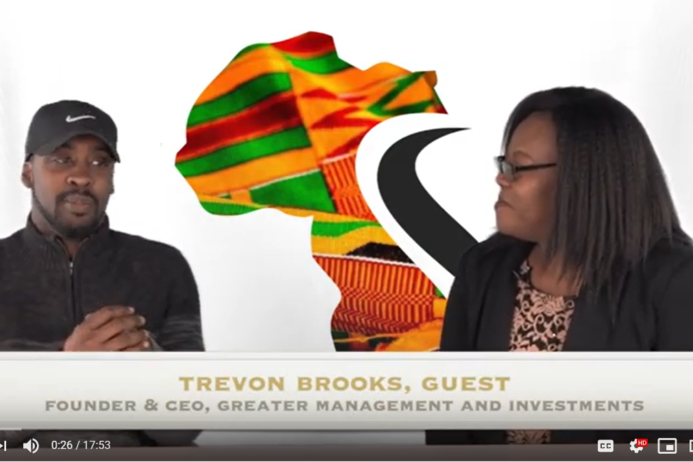 Trevon Brooks is a veteran, entrepreneur, city leader, founder of greater management and investments
